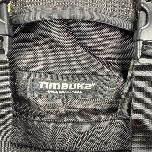 Timbuk2 Swig Urban Laptop Backpack Black Green Commuter Work Travel - Picture 2 of 13